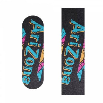 New arrival 33 x 9inch anti slip grip tape printed grip tape customize perforated skateboard grip tape